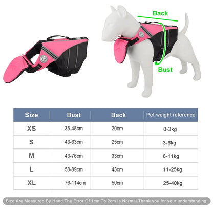 Swimming Dog Life Jacket